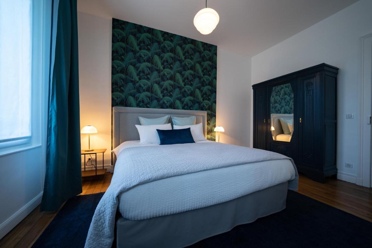 Centre Ville - Appartement 3 Chambres & Terrasse - La Cle Des Sacres 랭스 외부 사진