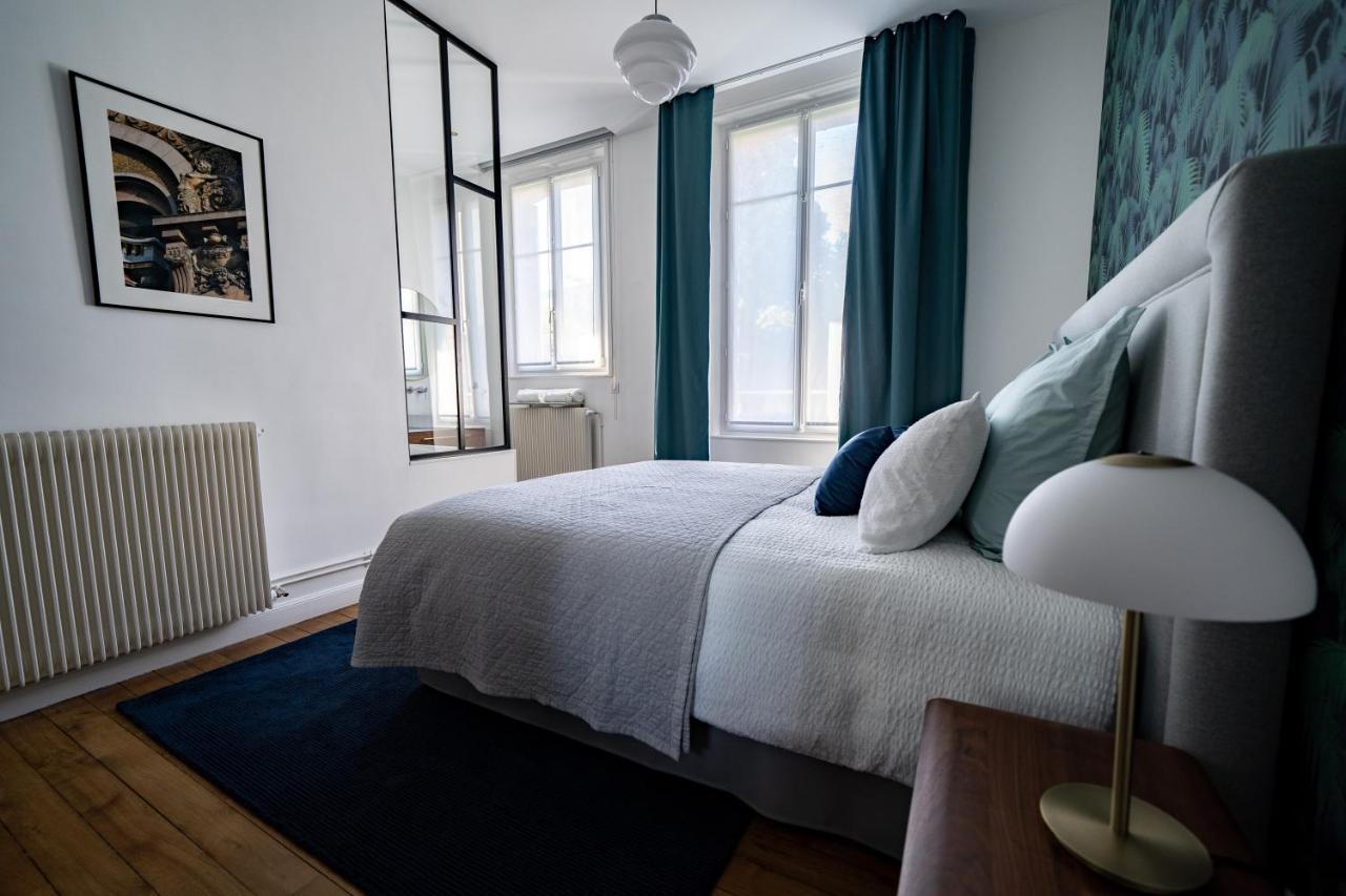Centre Ville - Appartement 3 Chambres & Terrasse - La Cle Des Sacres 랭스 외부 사진