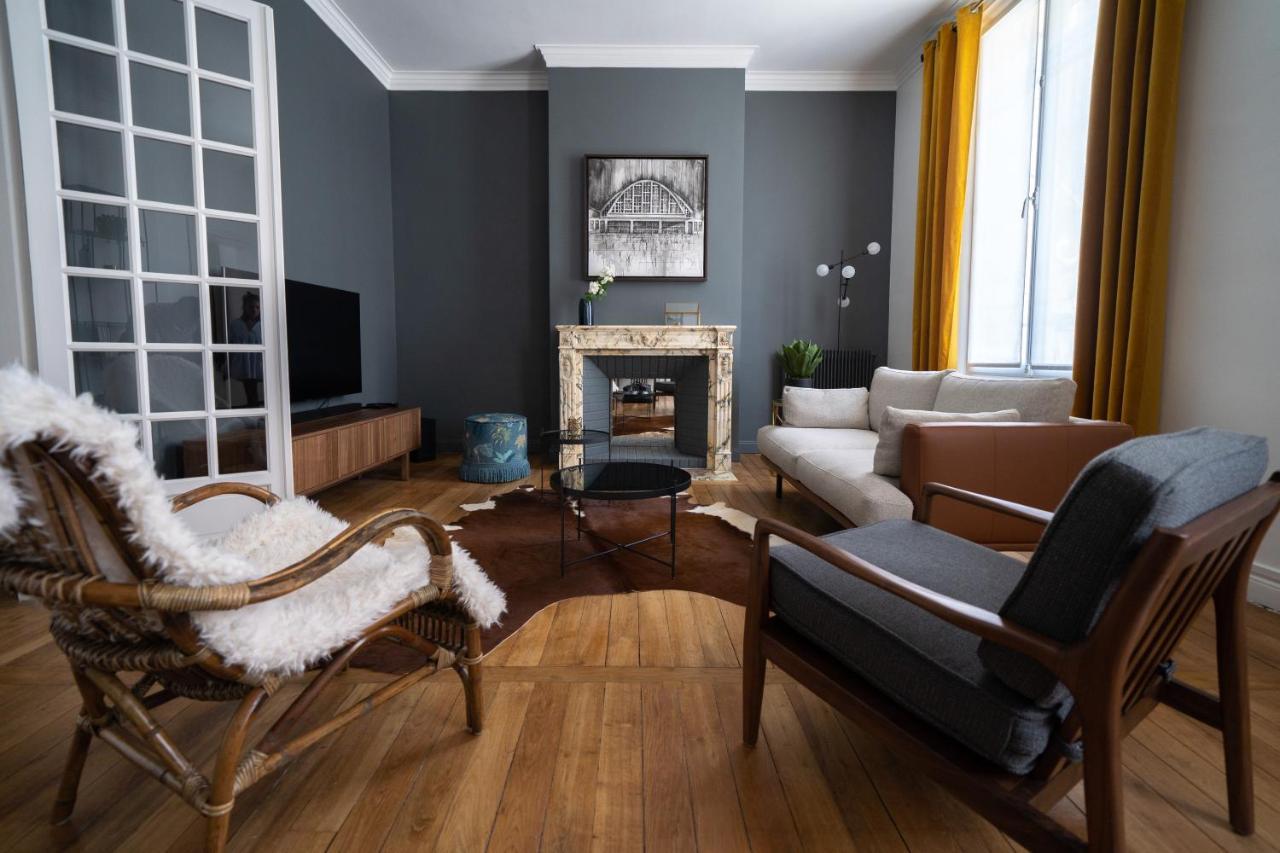 Centre Ville - Appartement 3 Chambres & Terrasse - La Cle Des Sacres 랭스 외부 사진